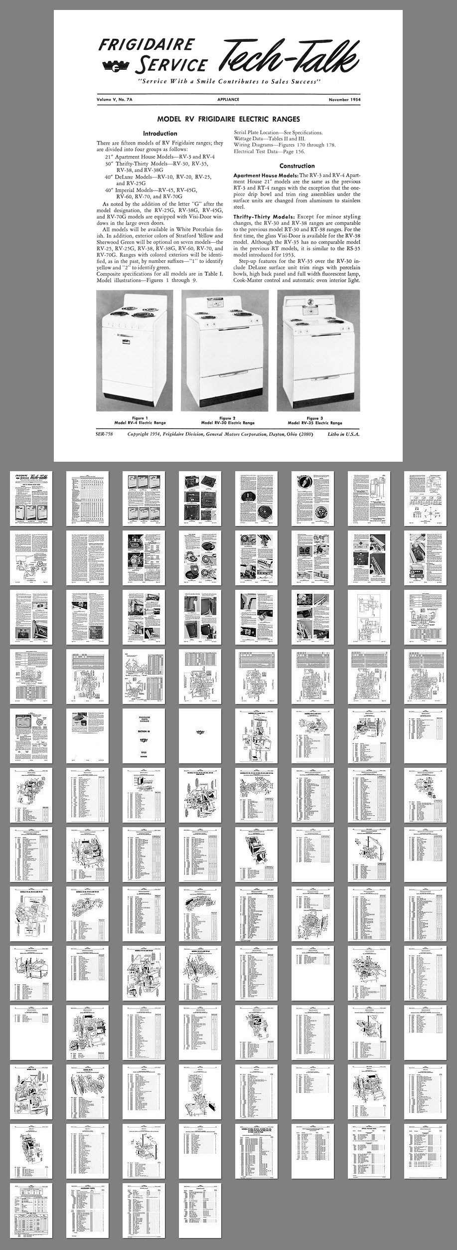 1964 Frigidaire Electric Ranges Ad - RCIH-645, RCIH-639 and RCI-G75-64