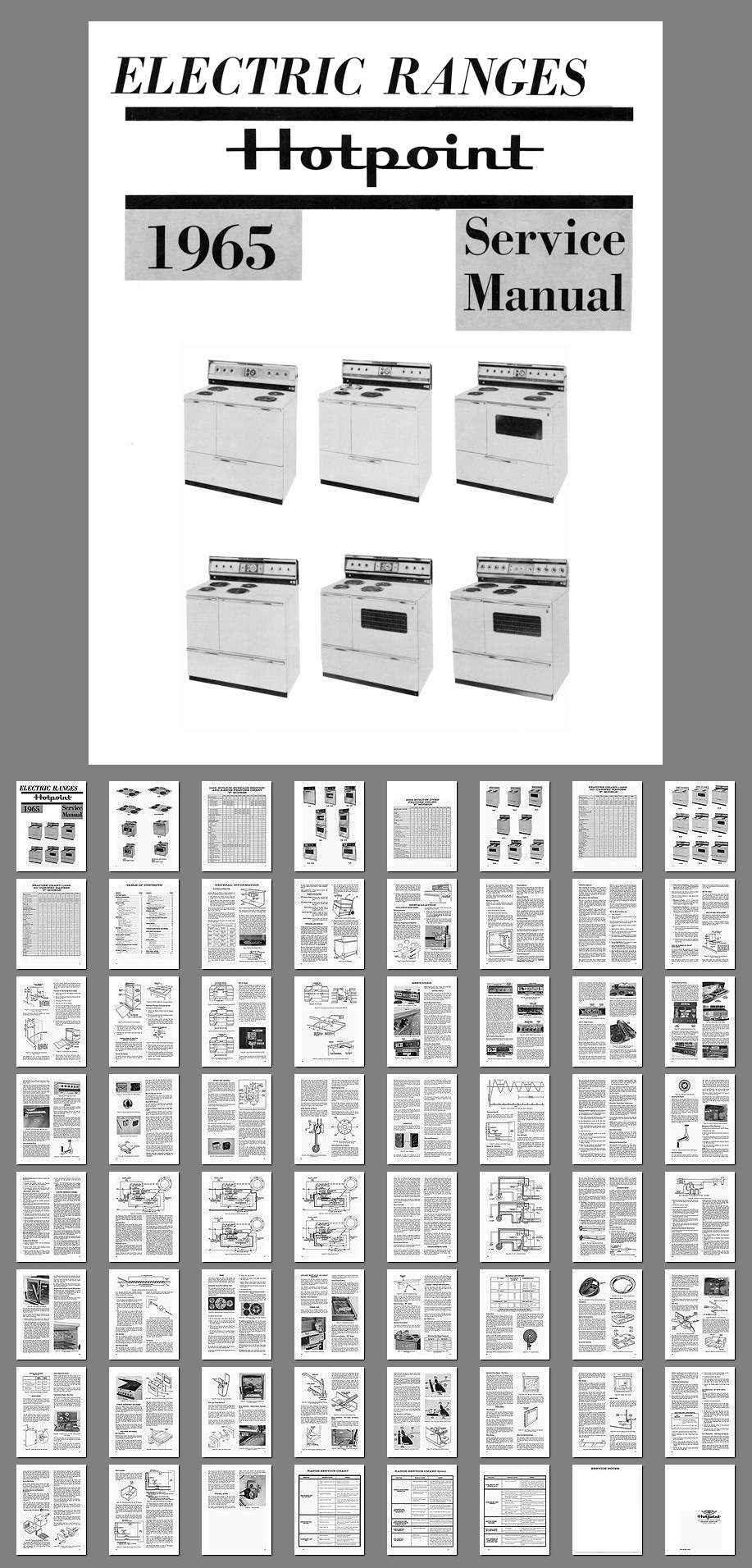 hotpoint stove manual for oven